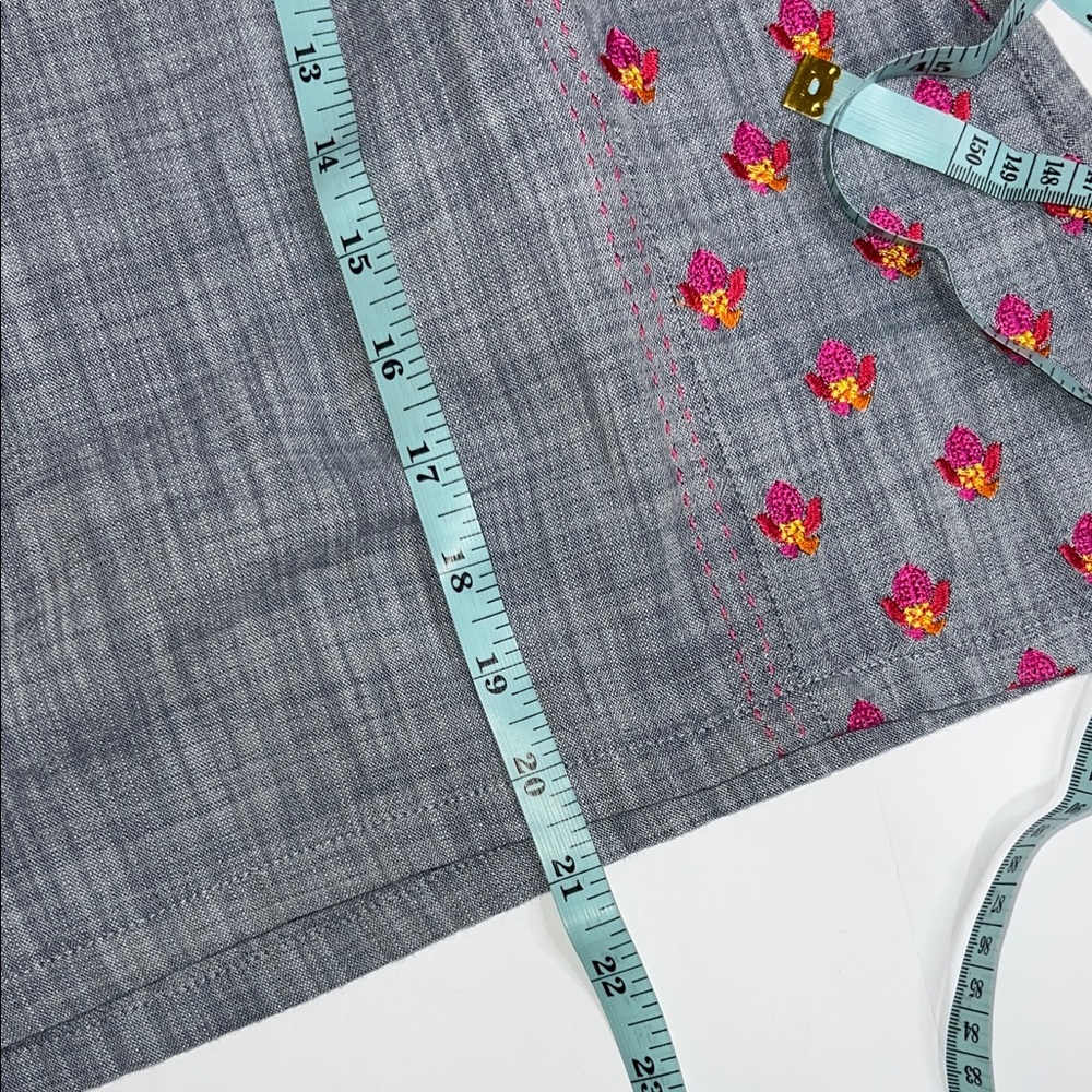 Preowned Khaadi Gray Dress with Colorful Embroidery - Picture 10 of 10